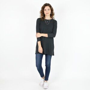 *Old Navy Tunic Grey Ribbed Long Sleeve